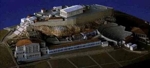 Ricostruzione di Atene antica